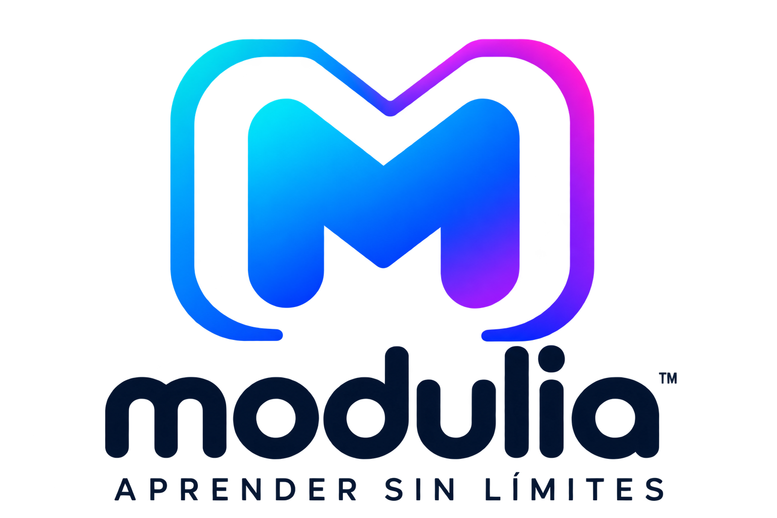 Logo oficial de Modulia, aprender sin límites